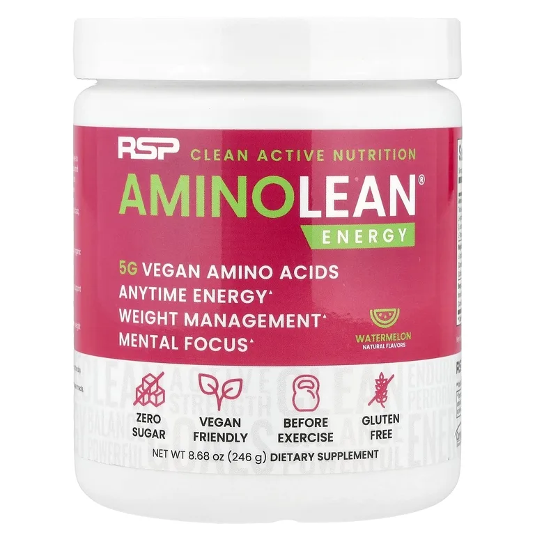 RSP Nutrition, AminoLean® Energy, со вкусом арбуза, 246 г (8,68 унции)