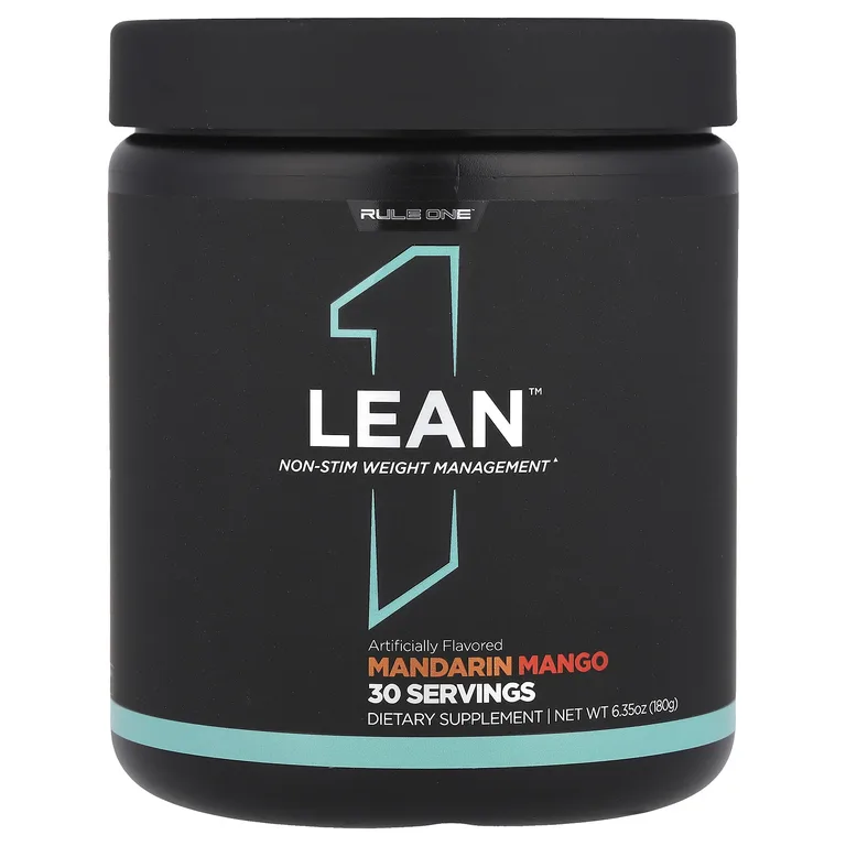 Rule One Proteins, Lean ™, коррекция веса без стимуляции, мандарин и манго, 180 г (6,35 унции) (Товар снят с продажи)