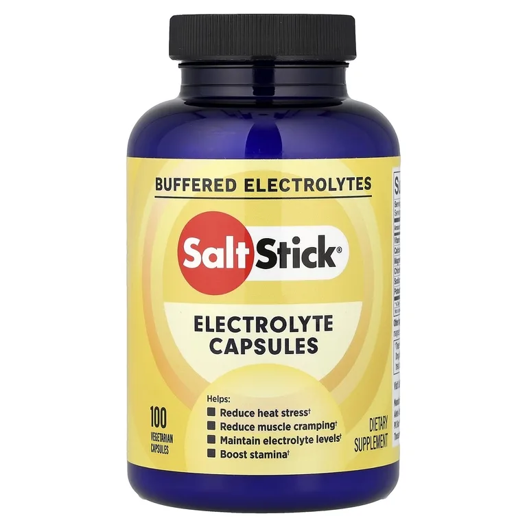 SaltStick, капсулы с электролитами, 100 вегетарианских капсул