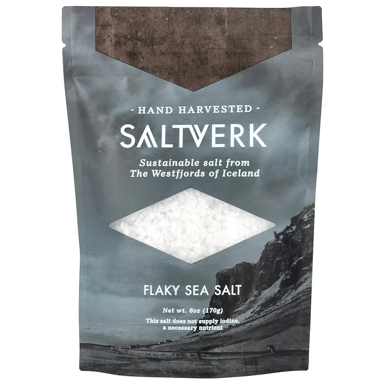 Saltverk, морская соль в хлопьях, 170 г (6 унций)