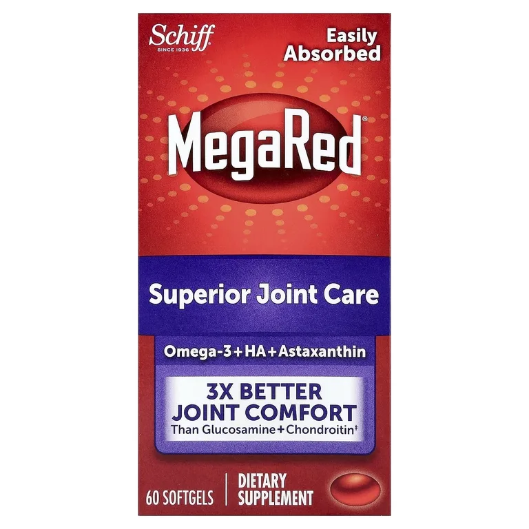 Schiff, MegaRed®, превосходная добавка для здоровья суставов, 60 капсул