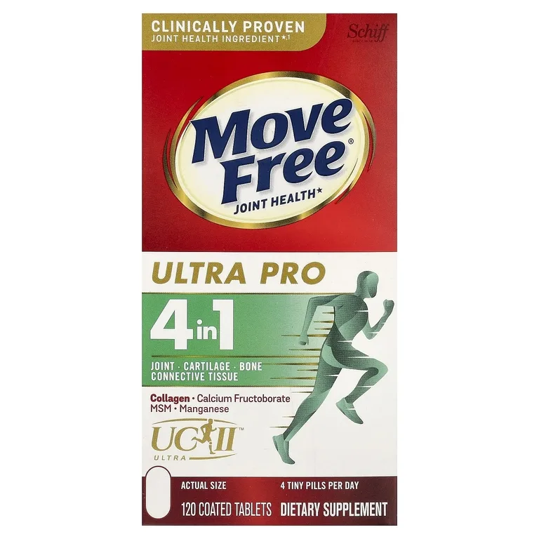 Schiff, Move Free®, суставы, здоровье суставов, Ultra Pro, 120 таблеток, покрытых оболочкой