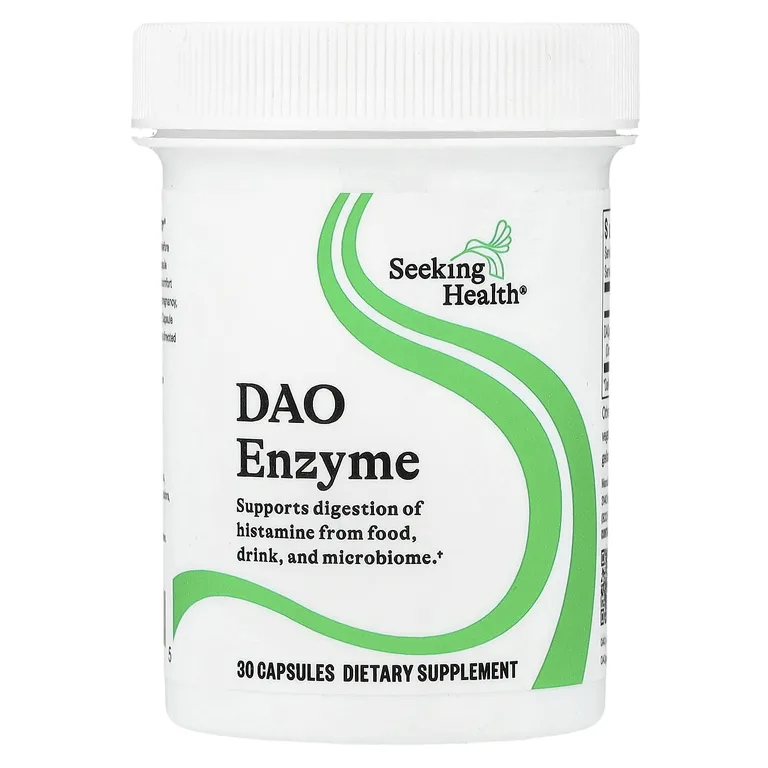 Seeking Health, фермент DAO, 30 капсул (4,2 мг в 1 капсуле)