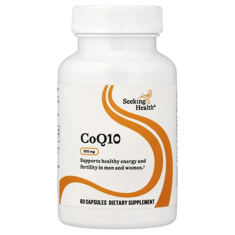 Seeking Health, коэнзимQ10, 100 мг, 60 капсул