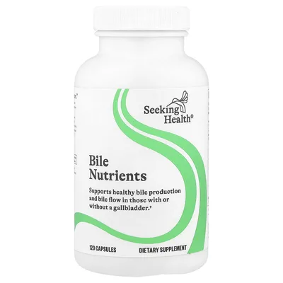 Seeking Health, питательные вещества для желчи, 120 капсул
