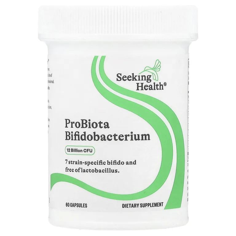 Seeking Health, ProBiota Bifidobacterium, бифидобактерии, 12 млрд КОЕ, 60 капсул
