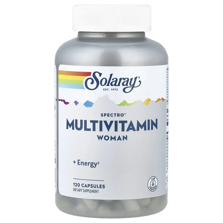 Solaray, мультивитамины, для женщин, 120 капсул