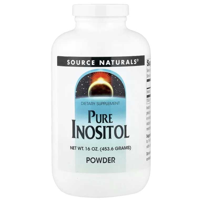Source Naturals, Чистый инозит в порошке, 453,6 г (16 унций)