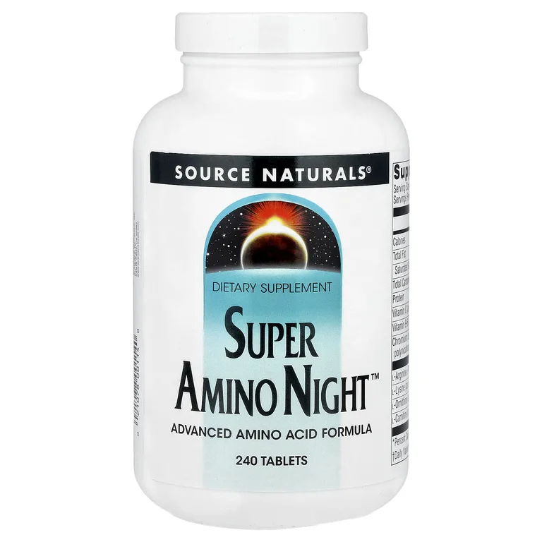 Source Naturals, добавка с аминокислотами, 240 таблеток