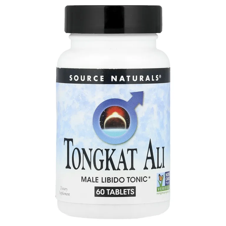 Source Naturals, эврикома длиннолистная, 80 мг, 60 таблеток