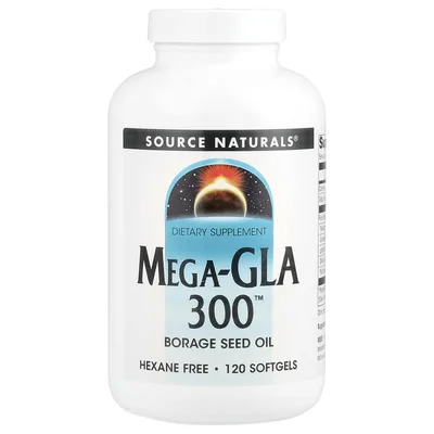 Source Naturals, гамма-линоленовая кислота, 120 желатиновых капсул