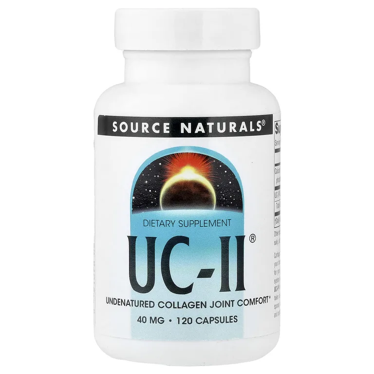 Source Naturals, коллагеном 2 типа, 120 капсул
