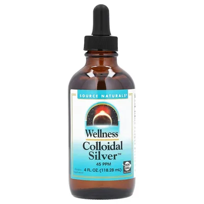 Source Naturals, коллоидное серебро, 118,28 мл (4 жидк. унции)