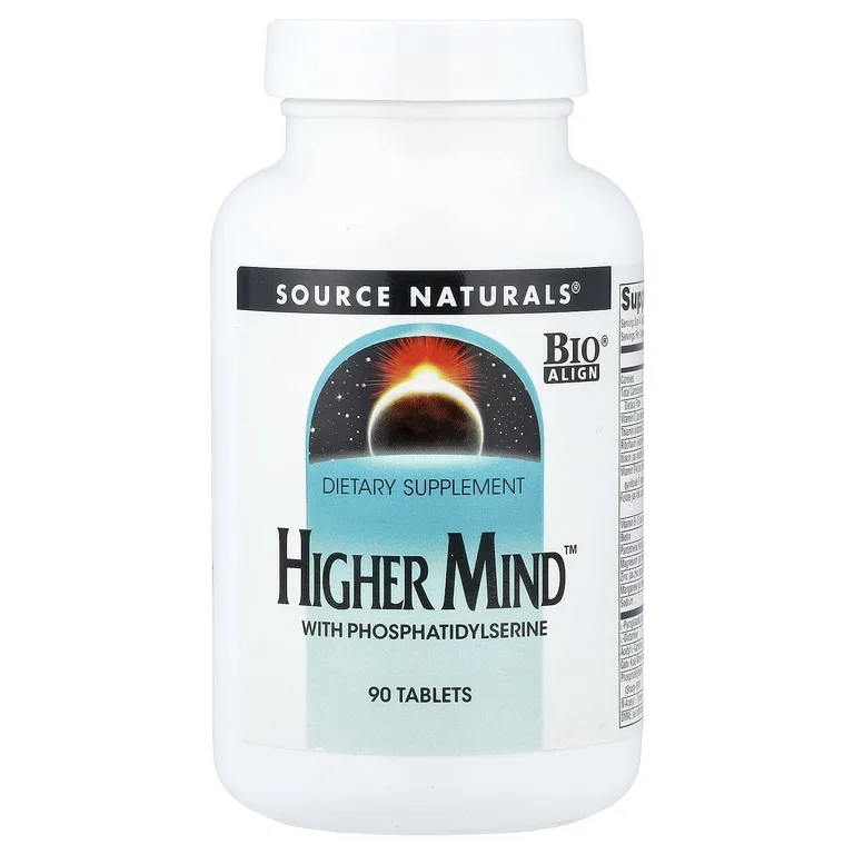Source Naturals, комплекс для повышения когнитивных способностей и концентрации, 90 таблеток