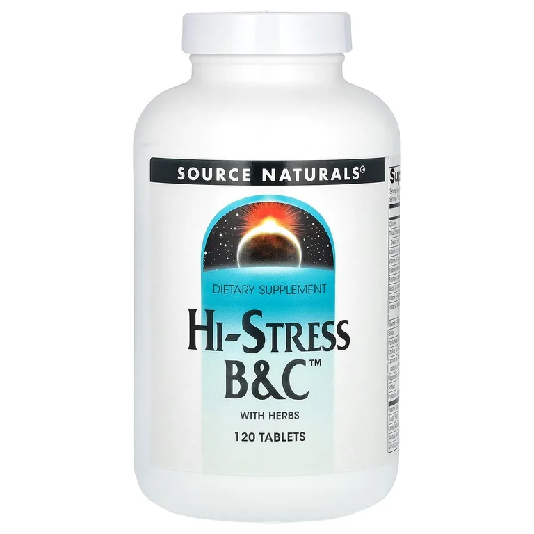 Source Naturals, комплекс с травами для восстановления организма во время стресса, 120 таблеток