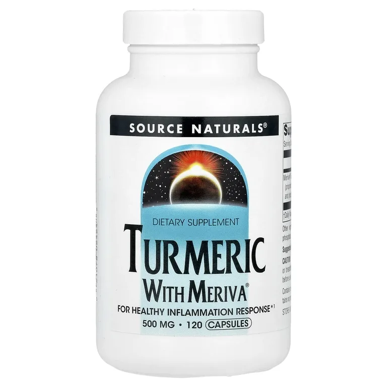 Source Naturals, куркума, 500 мг, 120 капсул
