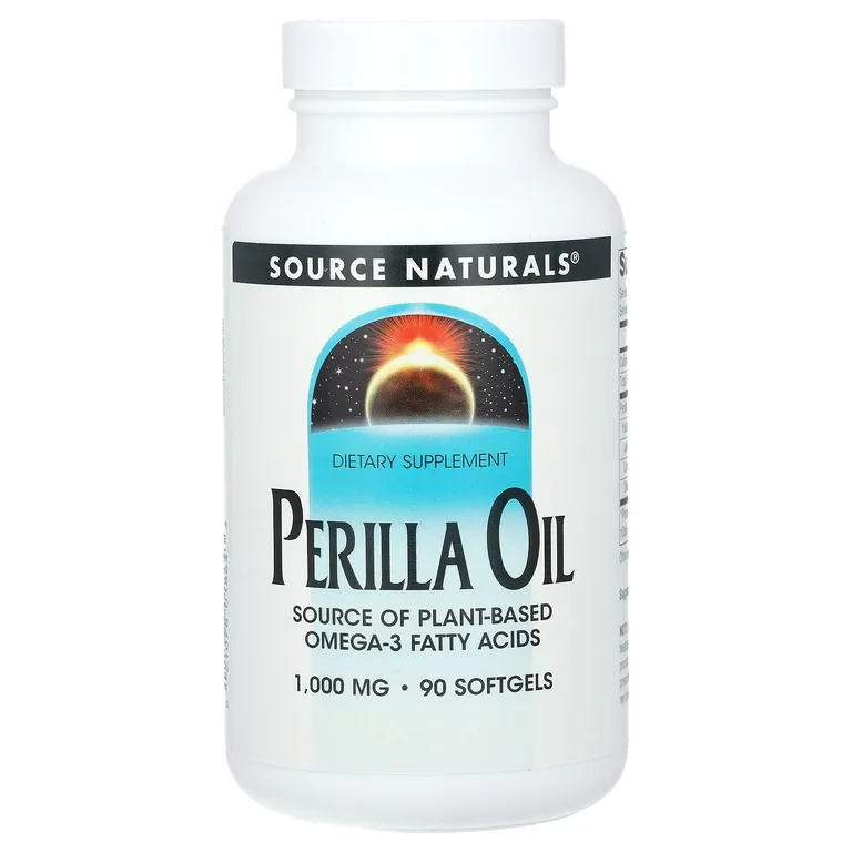 Source Naturals, масло периллы, 90 капсул (333 мг в 1 капсуле)
