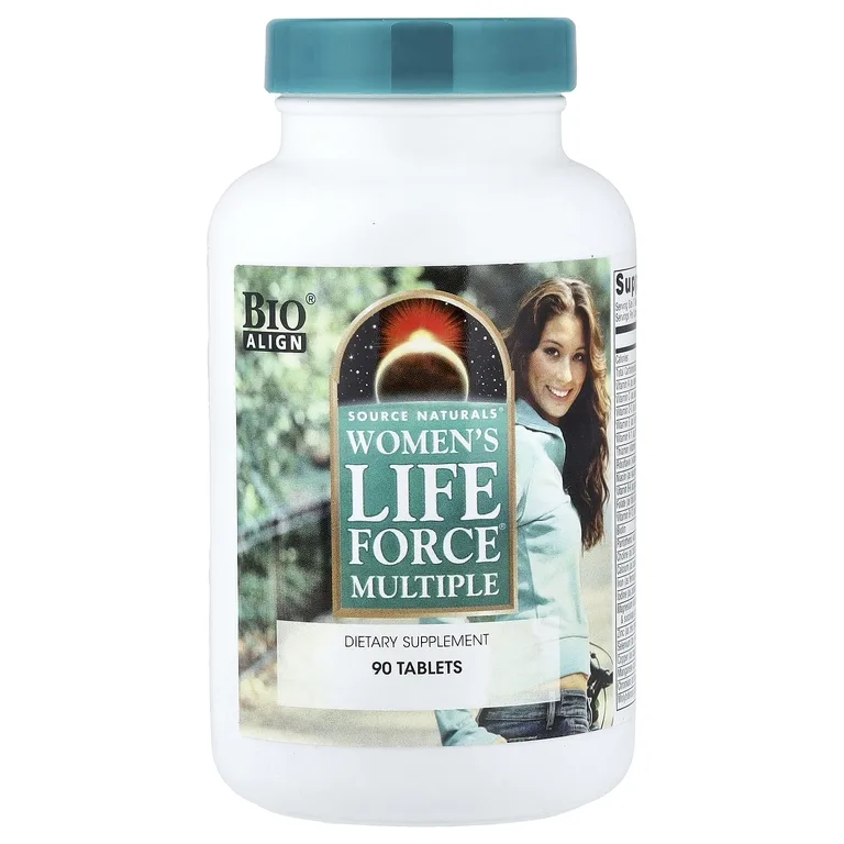 Source Naturals, мультивитаминная добавка для женщин, 90 таблеток