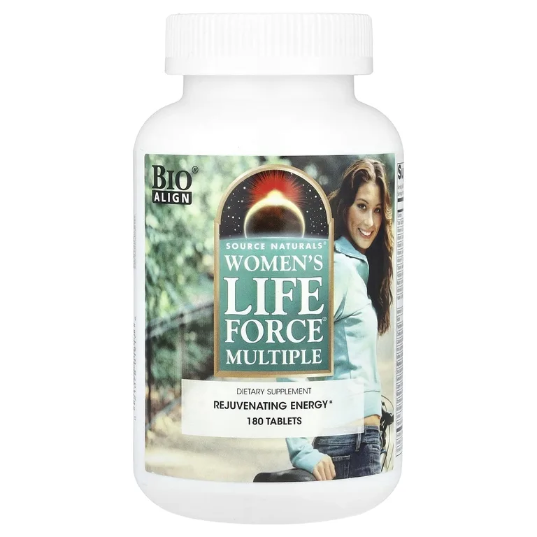Source Naturals, мультивитамины и минералы для женщин, 180 таблеток