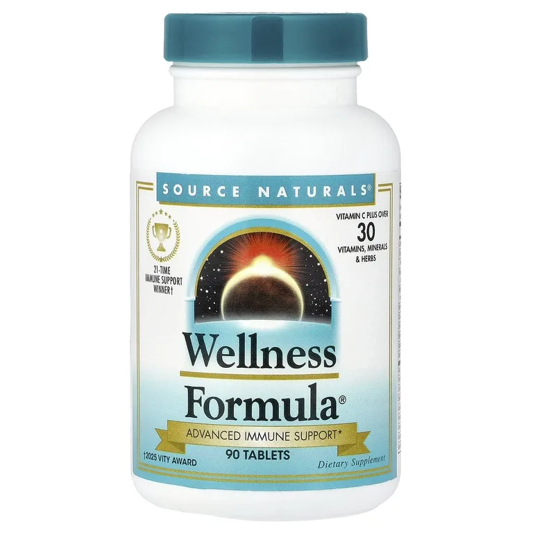 Source Naturals, поддержка иммунитета, 90 таблеток