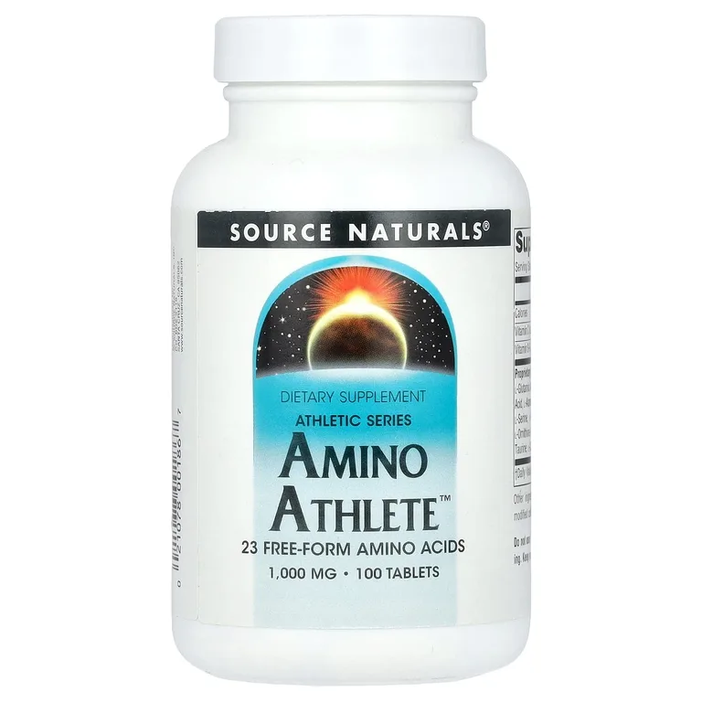 Source Naturals, Спортивная серия, комплекс аминокислот, 1000 мг, 100 таблеток