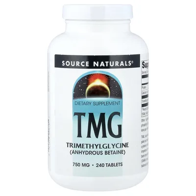 Source Naturals, Триметилглицин, 240 таблеток