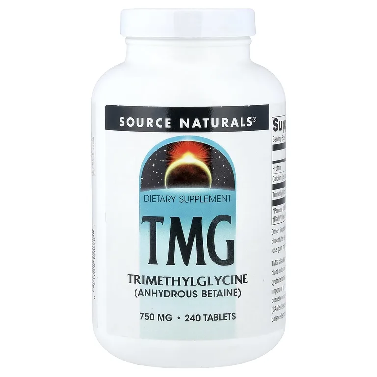 Source Naturals, Триметилглицин, 240 таблеток