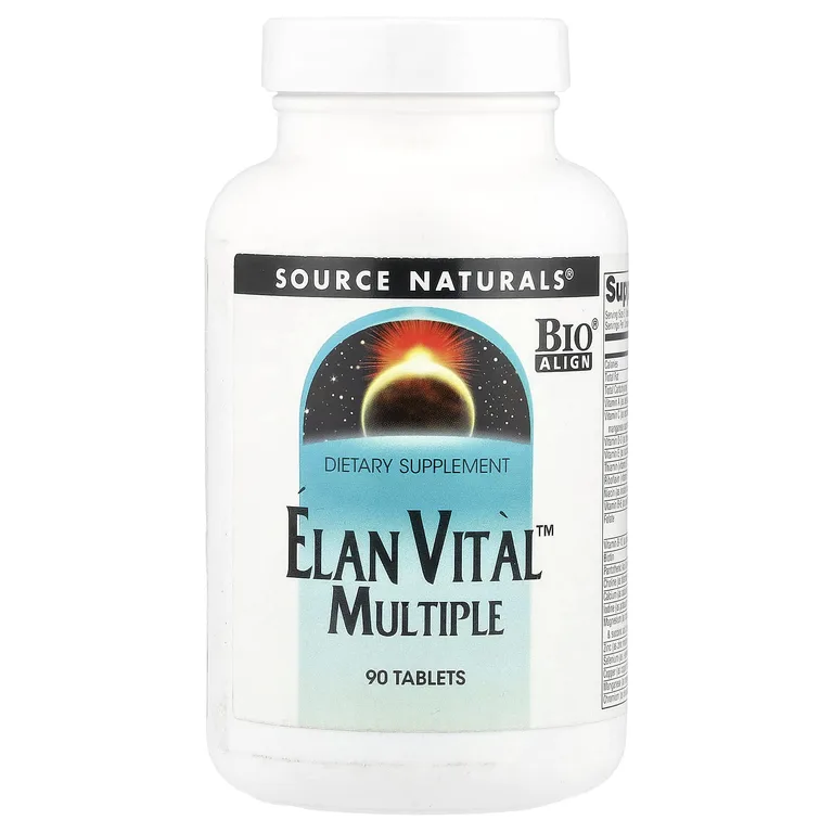 Source Naturals, витаминно-минеральный комплекс, 90 таблеток