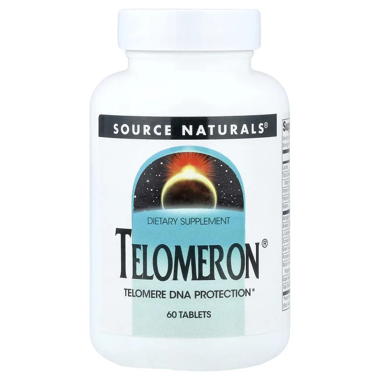 Source Naturals, Защита ДНК теломер, 60 таблеток
