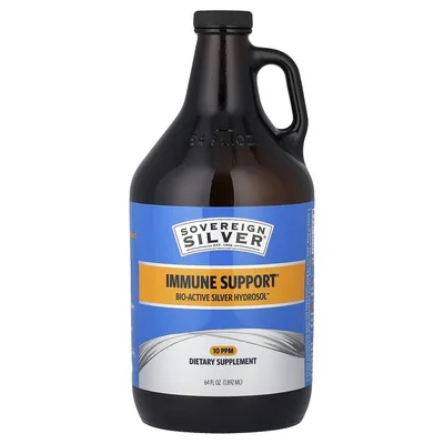 Sovereign Silver, Bio-Active Silver Hydrosol™, 64 част./млн, 1,892 мл (64 жидк. унций)