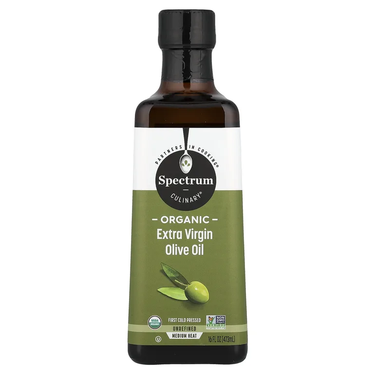Spectrum Culinary, Organic Extra Virgin Olive Oil первого холодного отжима, 473 мл (16 жидк. унций)