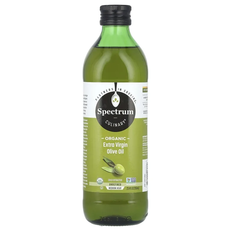 Spectrum Culinary, Органическое оливковое масло холодного отжима, 750 мл (25,4 жидк. унц.)