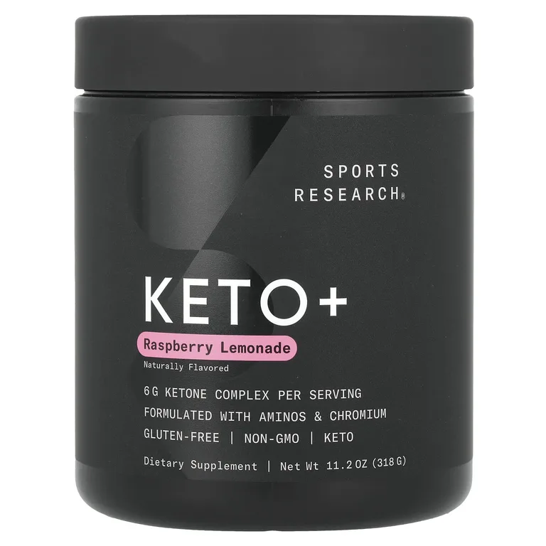 Sports Research, Кетоновый комплекс, малиновый лимонад, 318 г (11,2 унции)