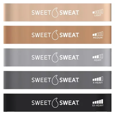 Sports Research, Sweet Sweat, мини-эспандеры, 5 штук