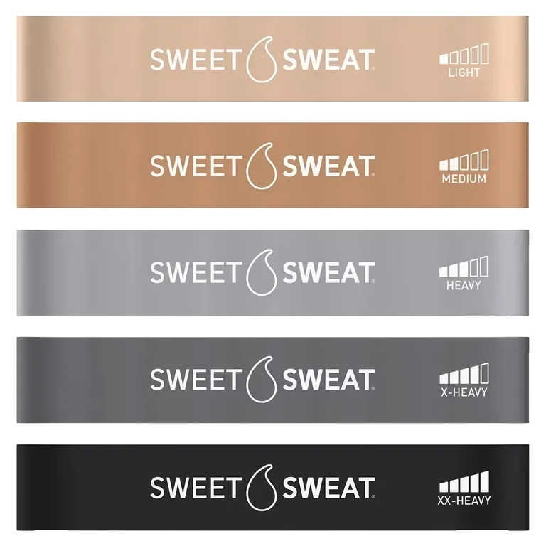 Sports Research, Sweet Sweat, мини-эспандеры, 5 штук