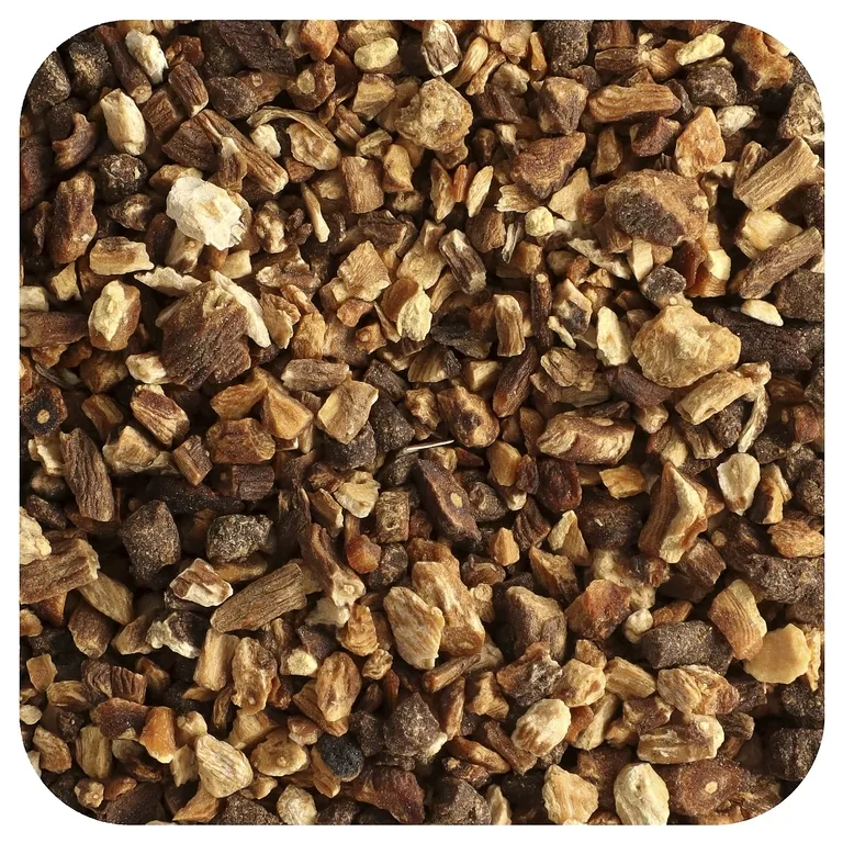 Starwest Botanicals, органический корень одуванчика, необработанный, нарезанный и просеянный, 453,6 г (1 фунт)