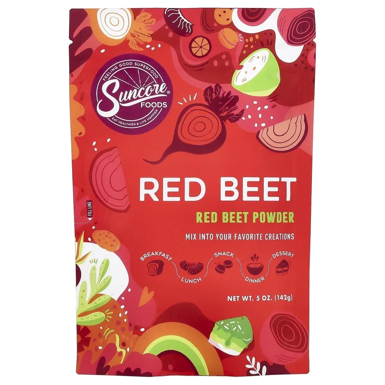 Suncore Foods, порошок из свеклы, 142 г (5 унций)