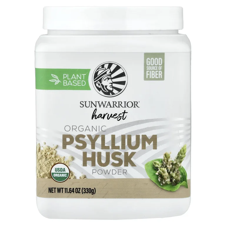 Sunwarrior, Harvest, порошок из органической шелухи семян подорожника, 330 г (11,64 унции)