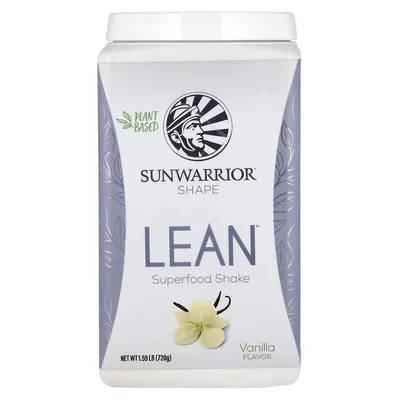 Sunwarrior, Lean™ Superfood Shake, ваниль, 720 г (1,59 фунта)