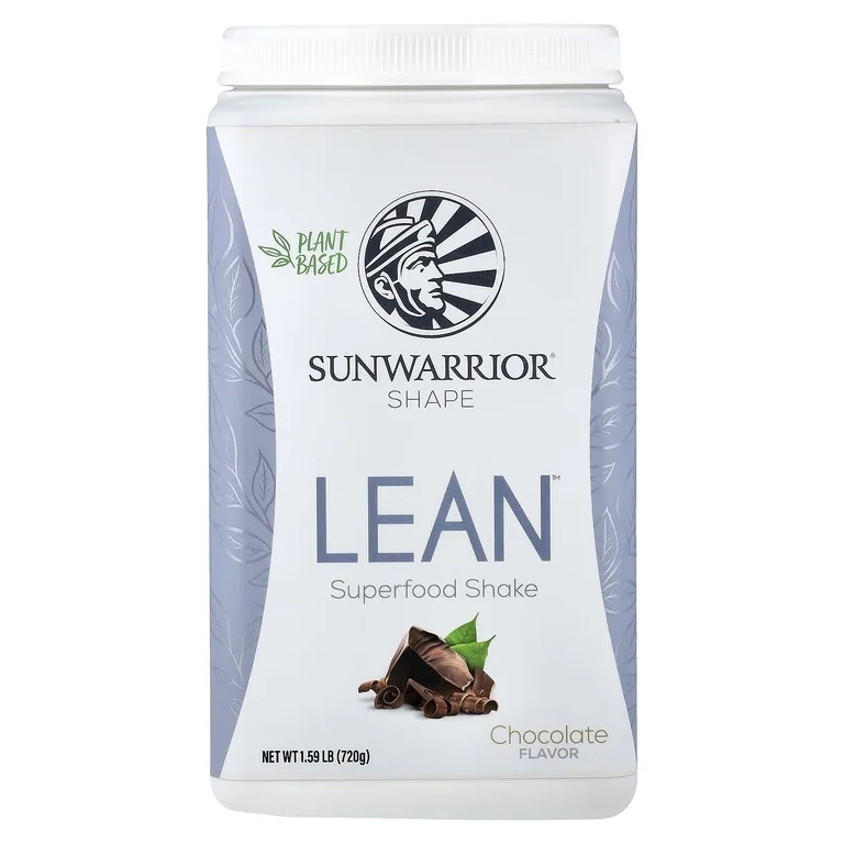 Sunwarrior, Shape, Lean™, коктейль с суперфудами, со вкусом шоколада, 720 г (1,59 фунта)