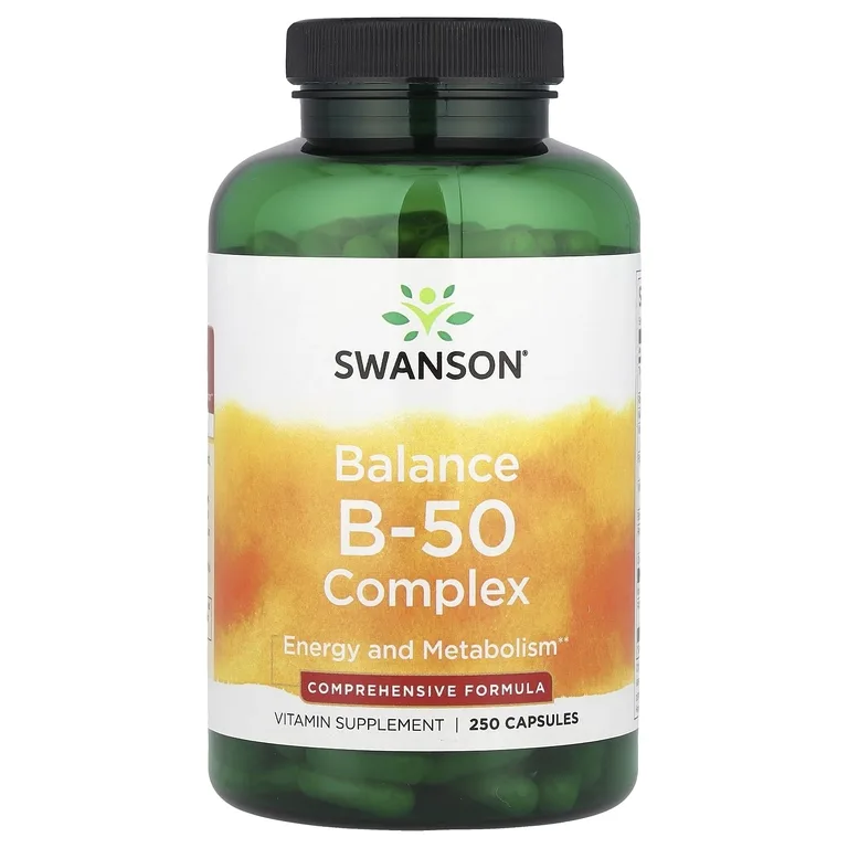 Swanson Vitamins, Balance B-50 Complex, 250 капсул