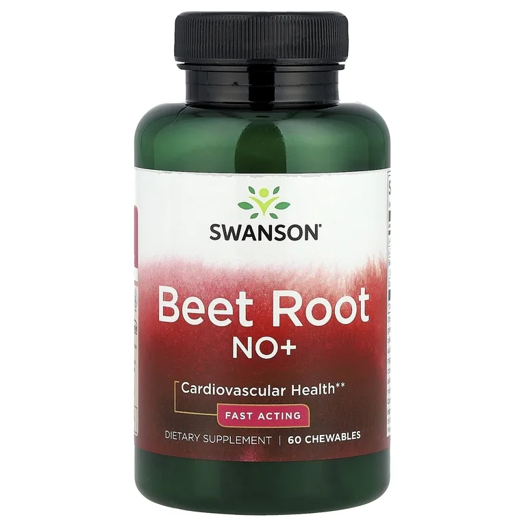 Swanson Vitamins, Beet Root NO+, 60 Chewables