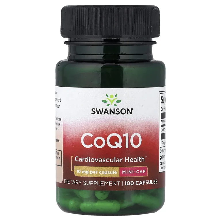 Swanson Vitamins, CoQ10, 10 мг, 100 капсул