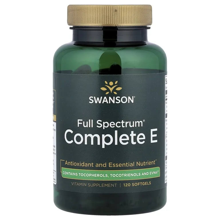 Swanson Vitamins, Full Spectrum® Complete E, 120 капсул