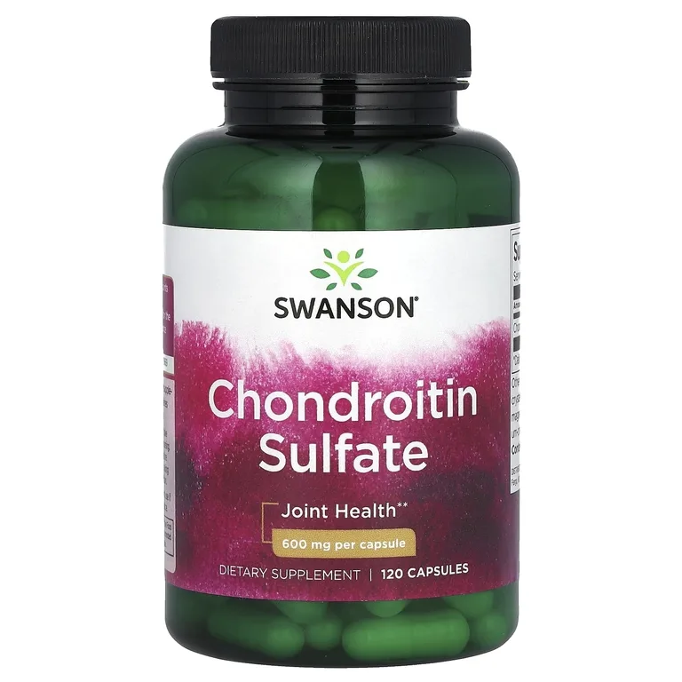 Swanson Vitamins, Хондроитинсульфат, 600 мг, 120 капсул