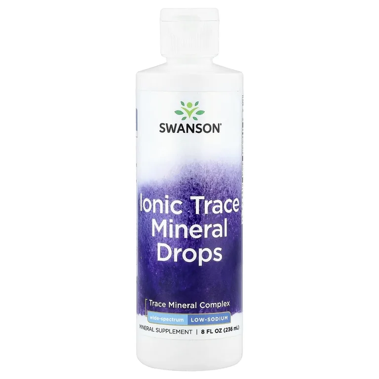 Swanson Vitamins, ионные микроэлементы, капли, 236 мл (8 жидк. унций)