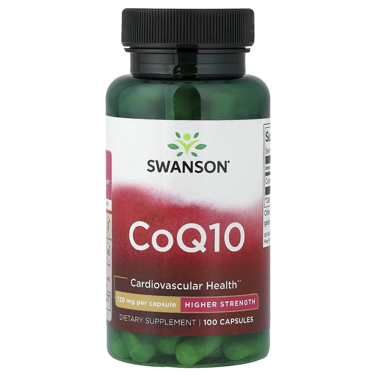 Swanson Vitamins, коэнзимQ10, 120 мг, 100 капсул