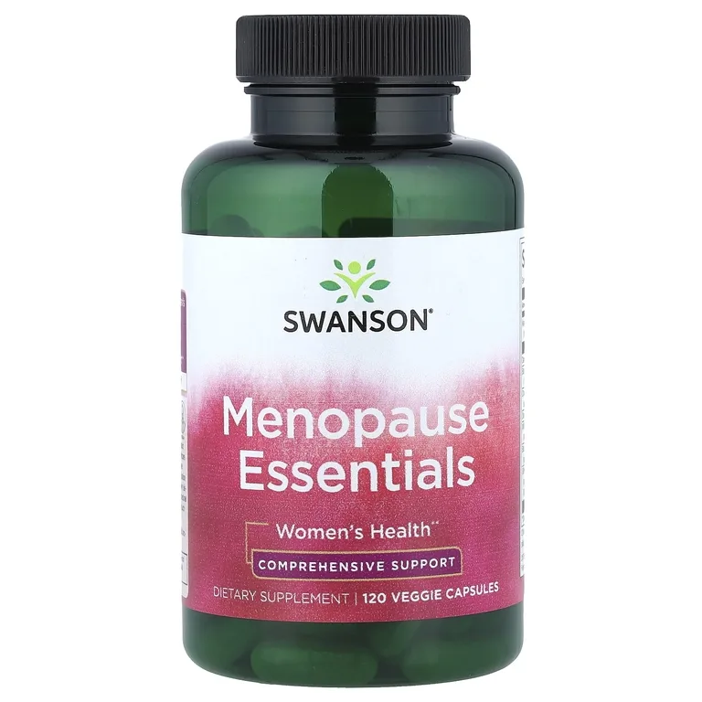 Swanson Vitamins, Menopause Essentials, средство для женского здоровья, 120 растительных капсул