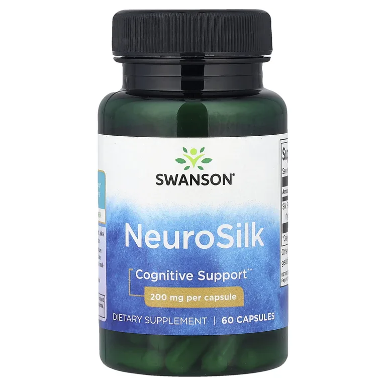 Swanson Vitamins, NeuroSilk, 200 мг, 60 капсул