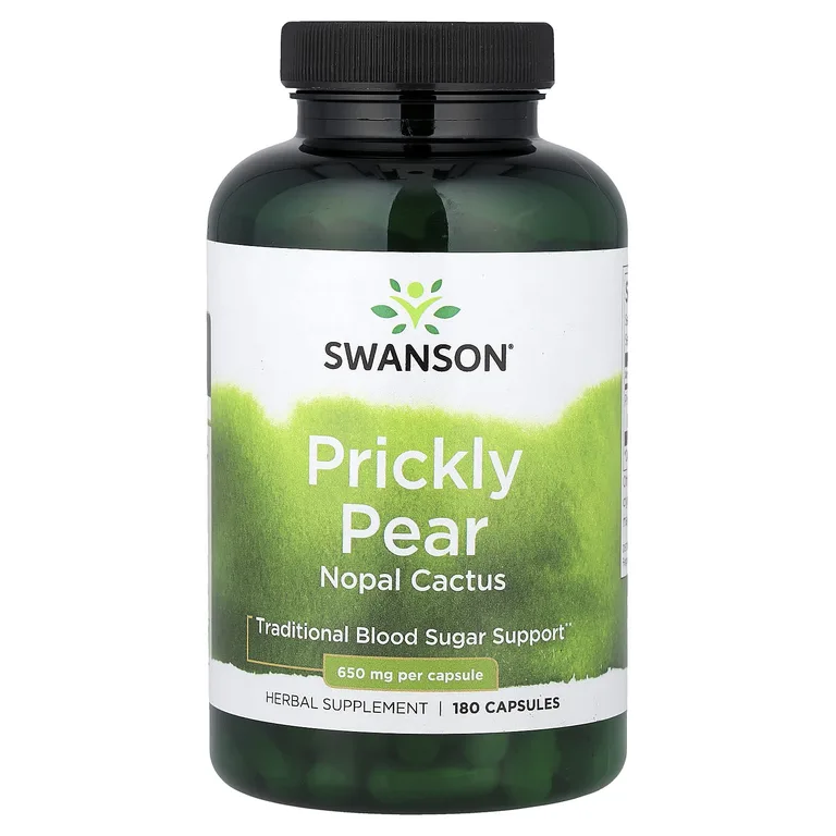 Swanson Vitamins, опунция и кактус, 180 капсул (650 мг в 1 капсуле)